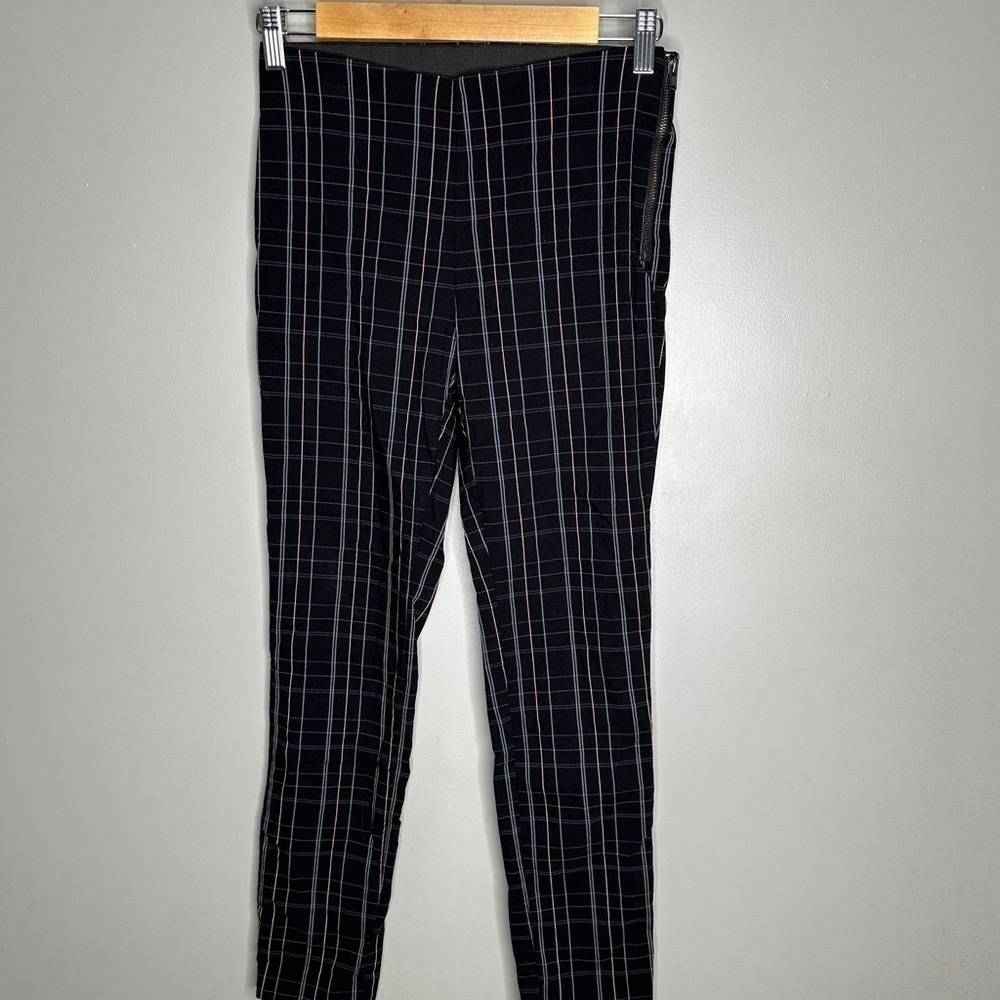 Target A new day plaid elastic waist ankle trousers